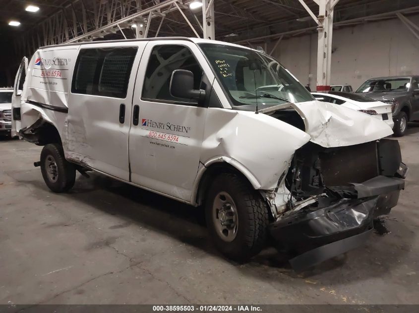 2020 CHEVROLET EXPRESS CARGO RWD 2500 REGULAR WHEELBASE WT - 1GCWGAFP4L1269777
