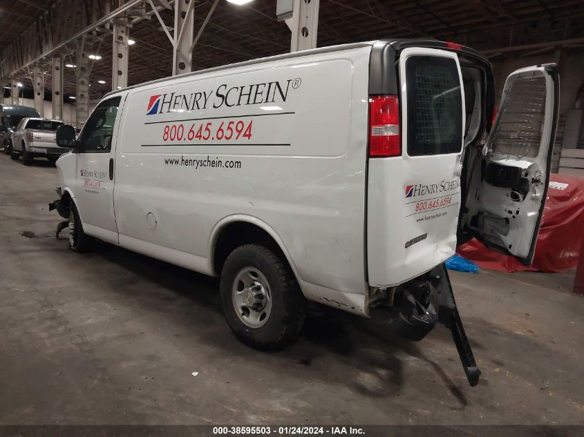 2020 CHEVROLET EXPRESS CARGO RWD 2500 REGULAR WHEELBASE WT - 1GCWGAFP4L1269777