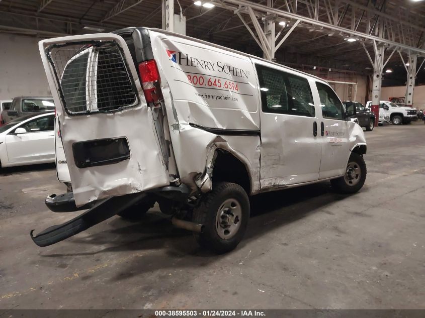 2020 CHEVROLET EXPRESS CARGO RWD 2500 REGULAR WHEELBASE WT - 1GCWGAFP4L1269777