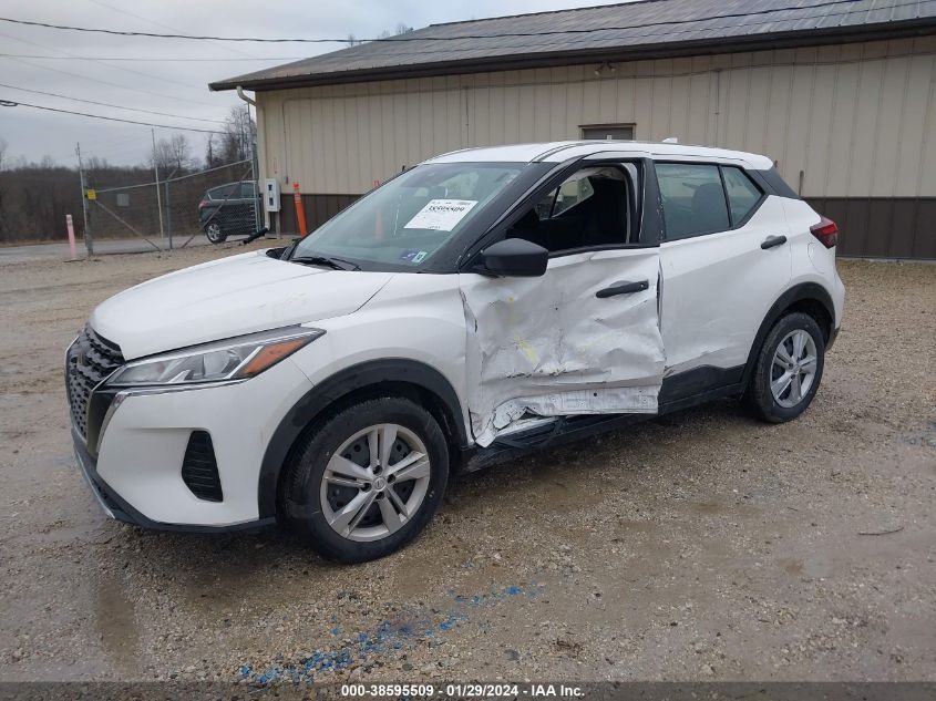 2022 NISSAN KICKS S XTRONIC CVT - 3N1CP5BV8NL526419