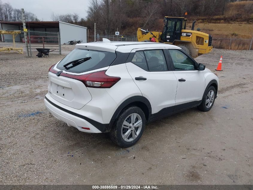 2022 NISSAN KICKS S XTRONIC CVT - 3N1CP5BV8NL526419