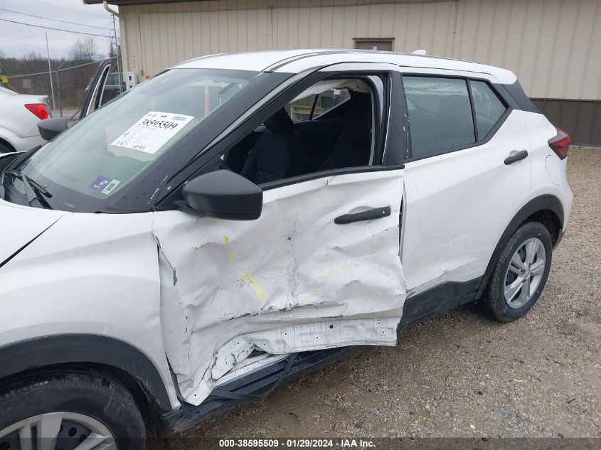 2022 NISSAN KICKS S XTRONIC CVT - 3N1CP5BV8NL526419