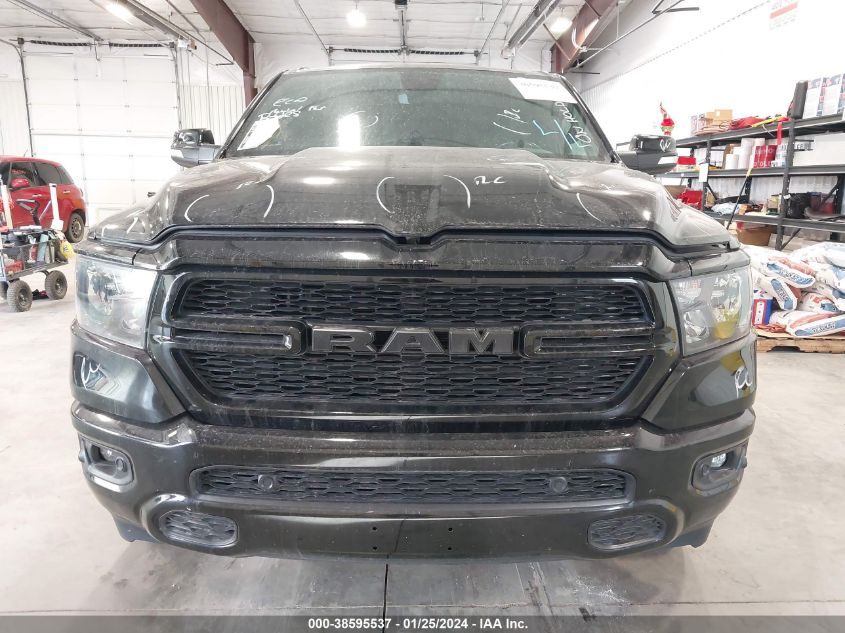 2021 RAM 1500 BIG HORN  4X2 5'7 BOX - 1C6RREFMXMN743639