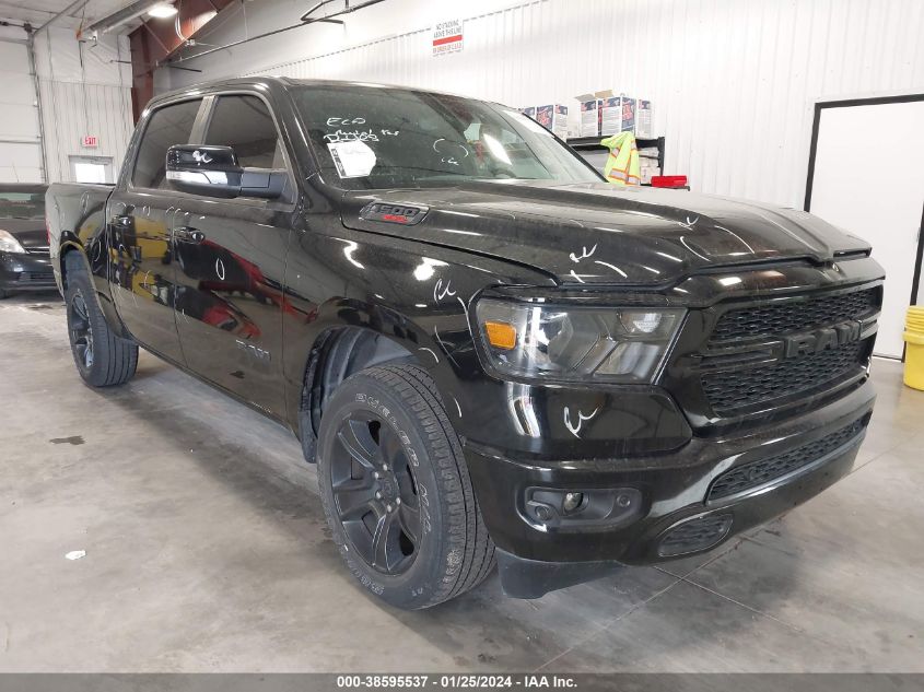 2021 RAM 1500 BIG HORN  4X2 5'7 BOX - 1C6RREFMXMN743639