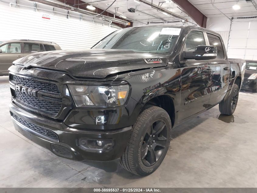 2021 RAM 1500 BIG HORN  4X2 5'7 BOX - 1C6RREFMXMN743639