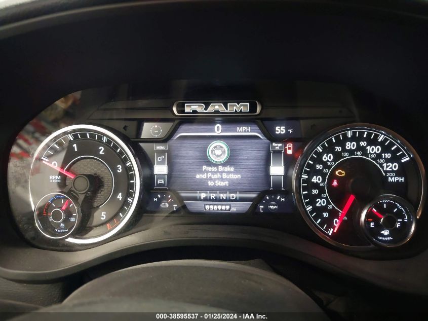 2021 RAM 1500 BIG HORN  4X2 5'7 BOX - 1C6RREFMXMN743639