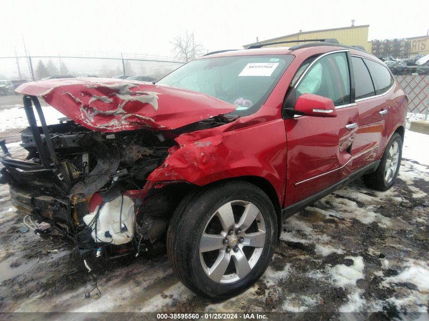 2014 CHEVROLET TRAVERSE LTZ - 1GNKVJKD9EJ297679
