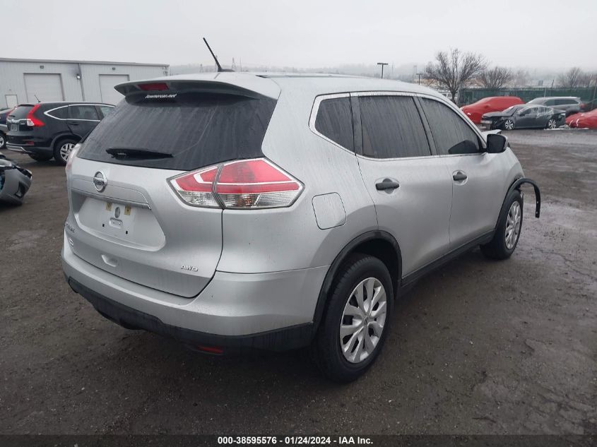 2016 NISSAN ROGUE S/SL/SV - KNMAT2MV8GP697139