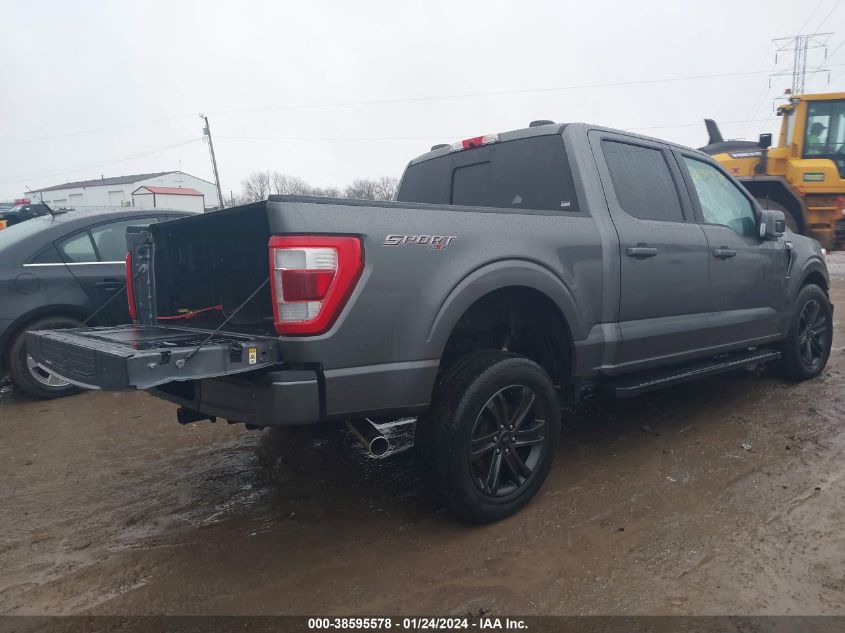 2022 FORD F-150 SUPERCREW - 1FTFW1E56NKE02801