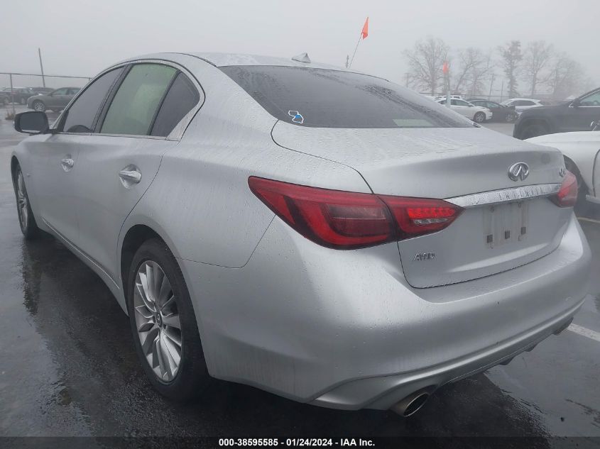 2019 INFINITI Q50 LUXE/SPORT/SIGNATURE EDIT - JN1EV7AR4KM552337