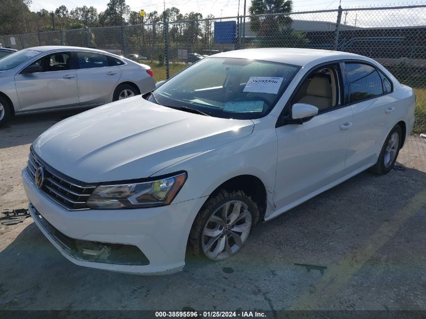 2018 VOLKSWAGEN PASSAT 2.0T R-LINE/2.0T S - 1VWAA7A34JC026598