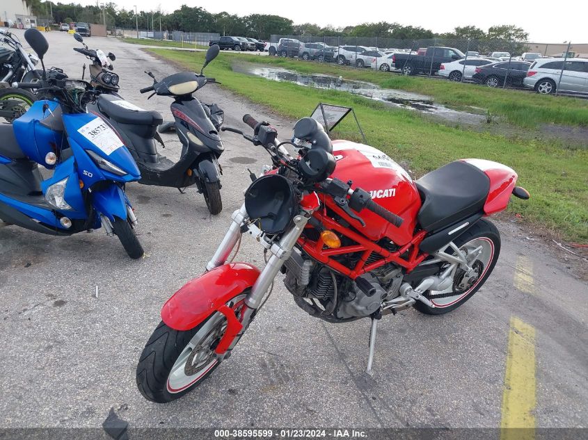 2006 DUCATI MONSTER S2R ZDM1RAAN66B085583