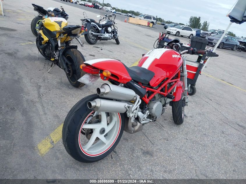2006 DUCATI MONSTER S2R ZDM1RAAN66B085583