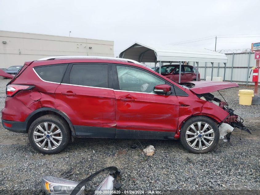 2017 FORD ESCAPE TITANIUM - 1FMCU0J94HUF01827