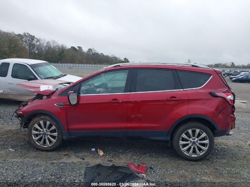 2017 FORD ESCAPE TITANIUM - 1FMCU0J94HUF01827