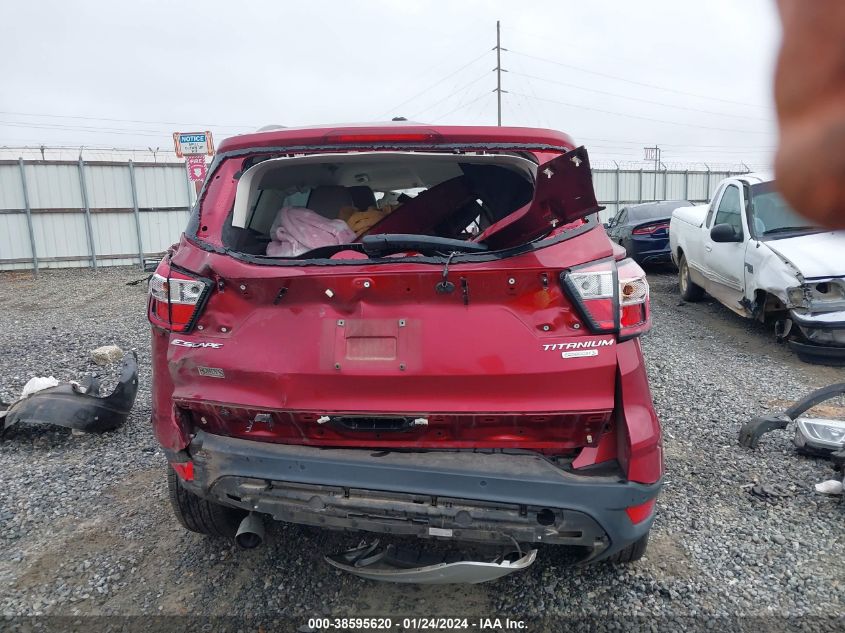 2017 FORD ESCAPE TITANIUM - 1FMCU0J94HUF01827