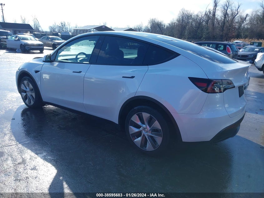 VIN 7SAYGDEE5PA038359 2023 TESLA MODEL Y AWD/LONG RANGE DUAL MOTOR ALL-WHEEL DRIVE