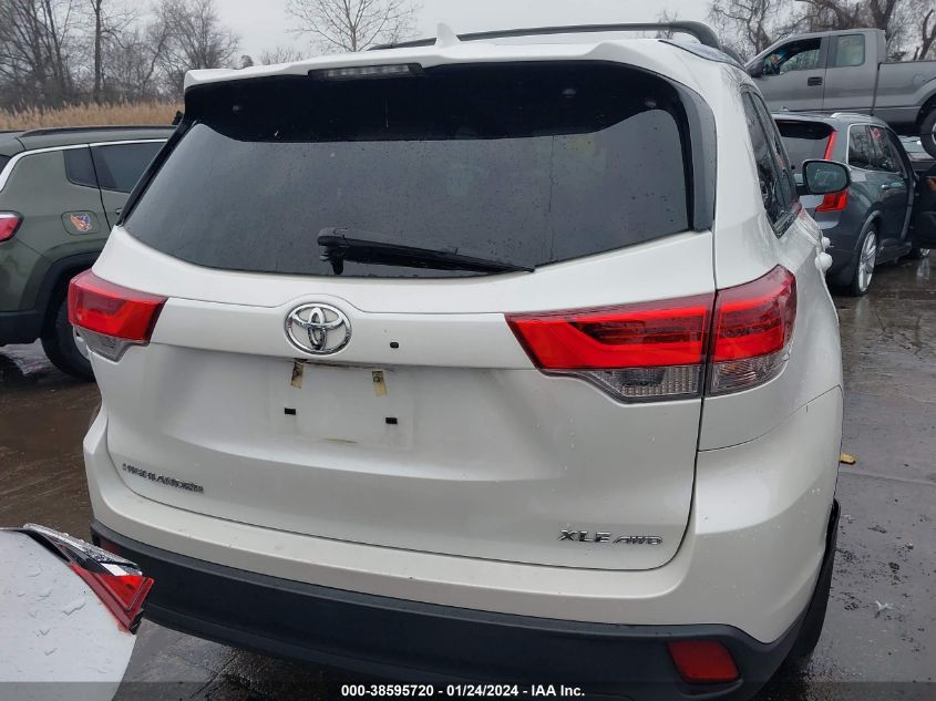 2018 TOYOTA HIGHLANDER XLE - 5TDJZRFH7JS532128