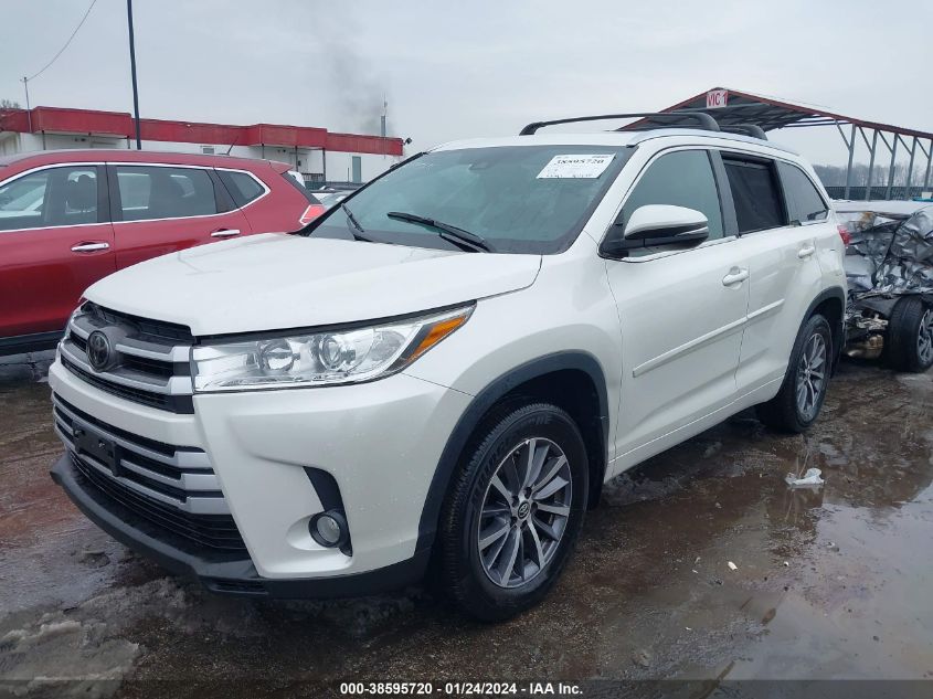 2018 TOYOTA HIGHLANDER XLE - 5TDJZRFH7JS532128