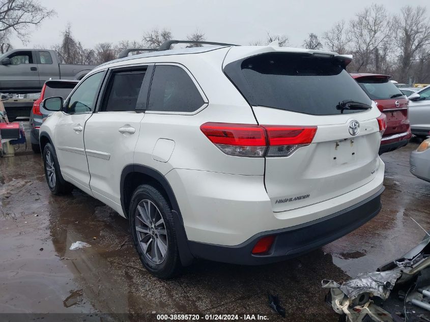 2018 TOYOTA HIGHLANDER XLE - 5TDJZRFH7JS532128