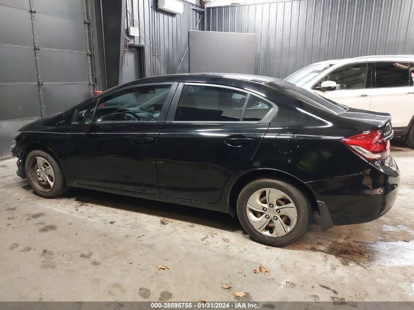 2015 HONDA CIVIC LX - 2HGFB2E59FH502581
