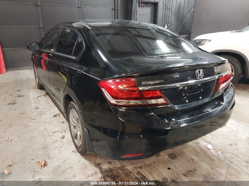 2015 HONDA CIVIC LX - 2HGFB2E59FH502581