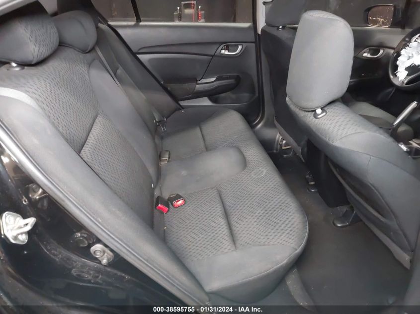 2015 HONDA CIVIC LX - 2HGFB2E59FH502581