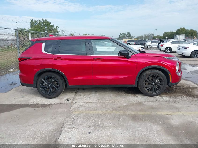 2023 MITSUBISHI OUTLANDER SE/SE BLACK EDITION/SE TE - JA4J3UA86PZ014203