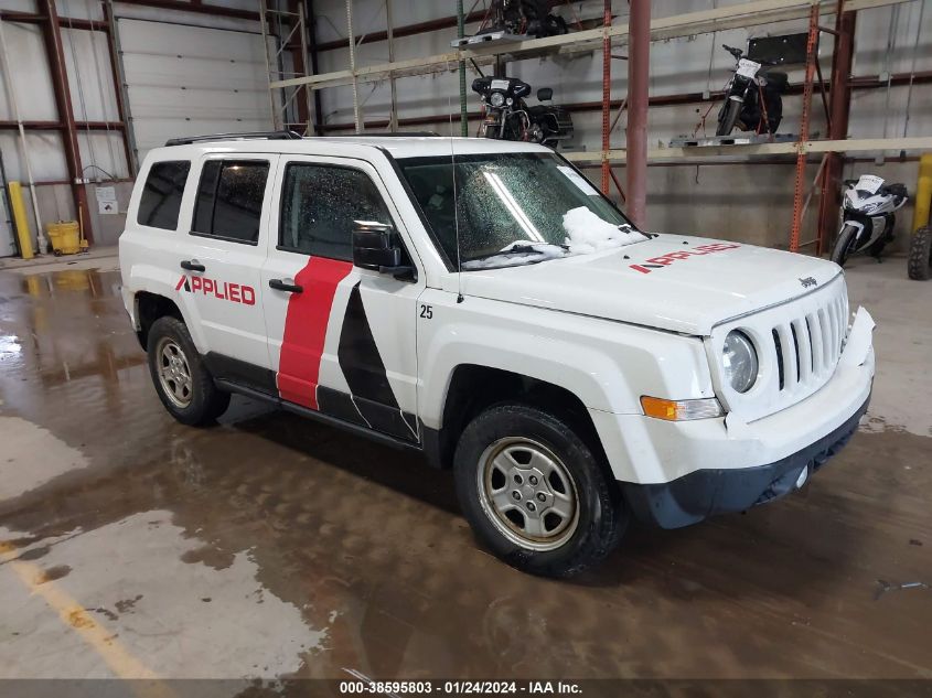 2016 JEEP PATRIOT SPORT - 1C4NJPBA5GD76977