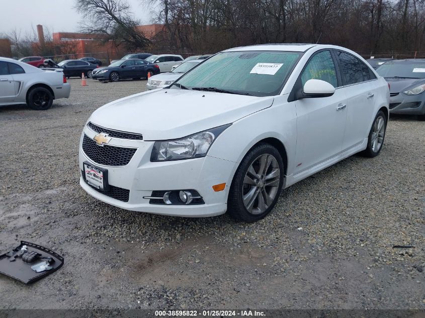 2014 CHEVROLET CRUZE LTZ - 1G1PG5SB0E7264932