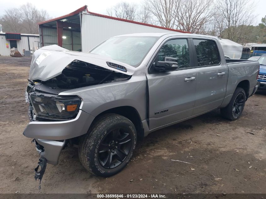 2021 RAM 1500 BIG HORN  4X4 5'7 BOX - 1C6SRFFT5MN549034