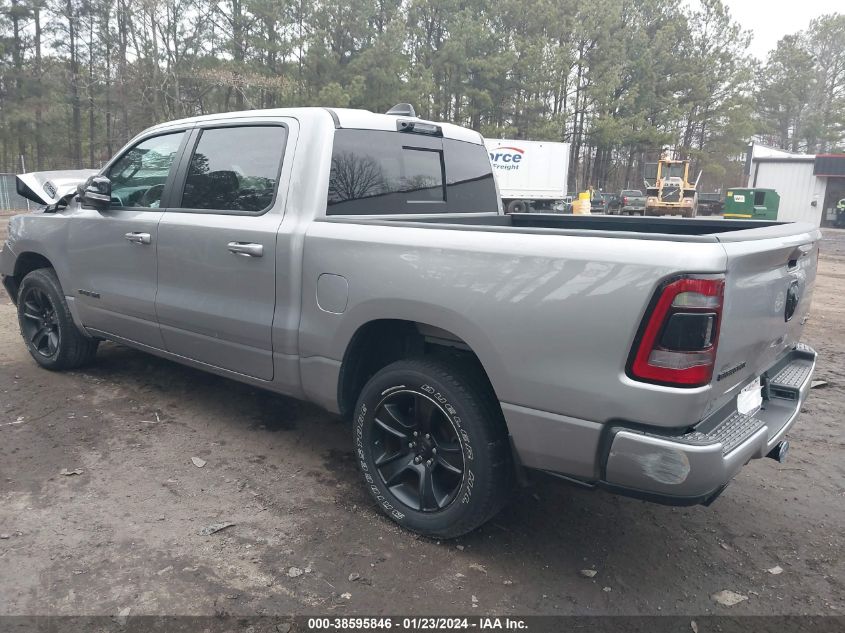 2021 RAM 1500 BIG HORN  4X4 5'7 BOX - 1C6SRFFT5MN549034