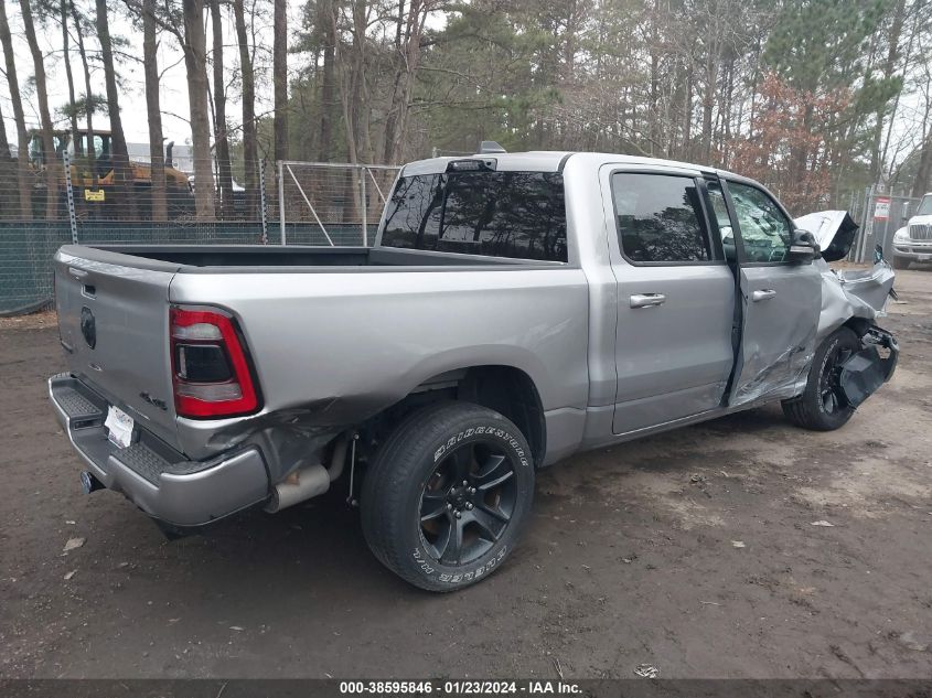 2021 RAM 1500 BIG HORN  4X4 5'7 BOX - 1C6SRFFT5MN549034