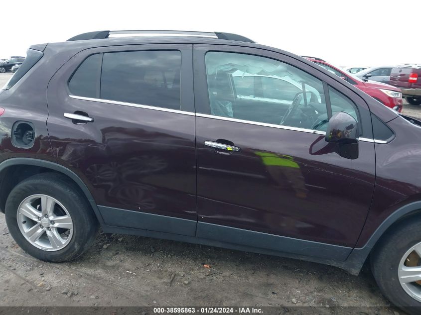 2020 CHEVROLET TRAX FWD LT - KL7CJLSB2LB353081