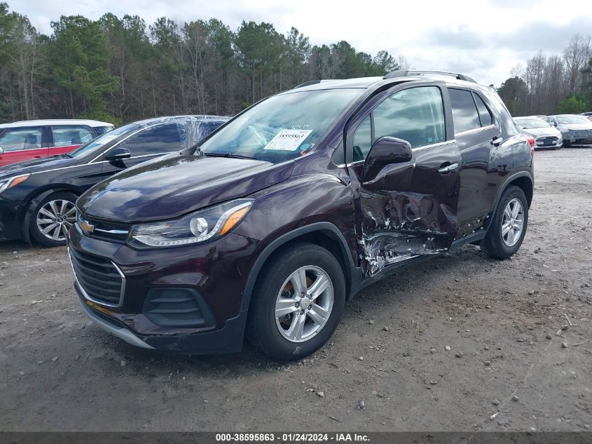 2020 CHEVROLET TRAX FWD LT - KL7CJLSB2LB353081