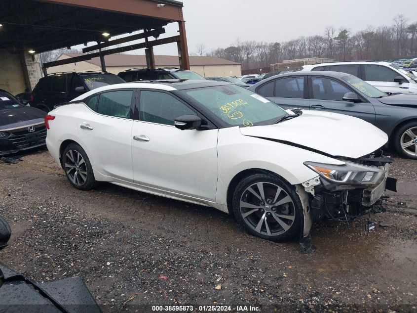 2017 NISSAN MAXIMA 3.5S/SV/SL/SR/PLAT - 1N4AA6AP8HC413218