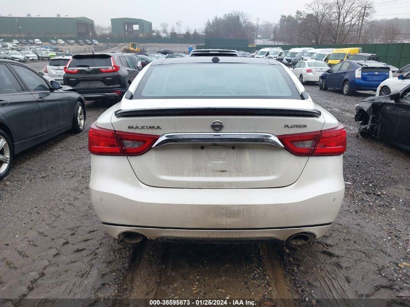 2017 NISSAN MAXIMA 3.5S/SV/SL/SR/PLAT - 1N4AA6AP8HC413218