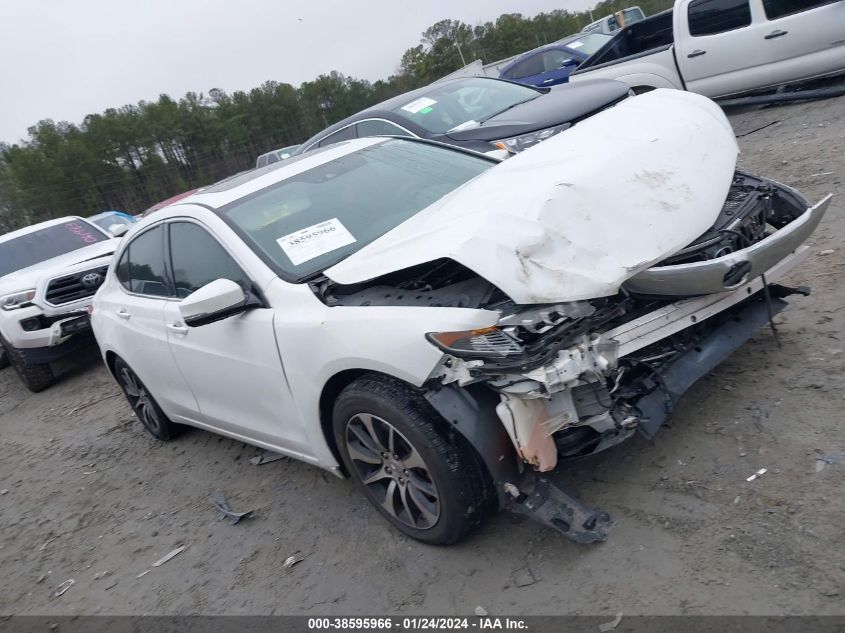 Lot #2525406987 2015 ACURA TLX TECH salvage car