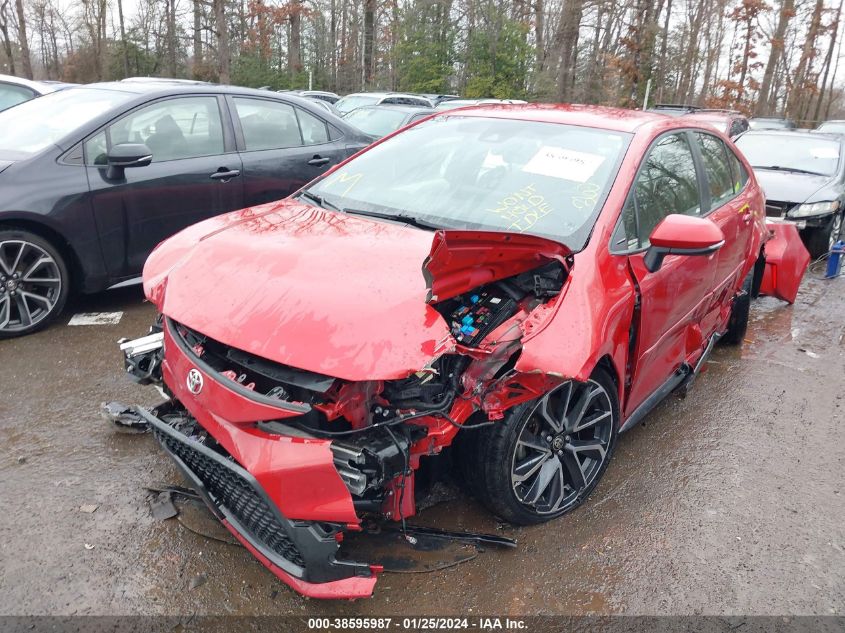 2020 TOYOTA COROLLA SE/NIGHT SHADE - JTDS4RCE1LJ006672