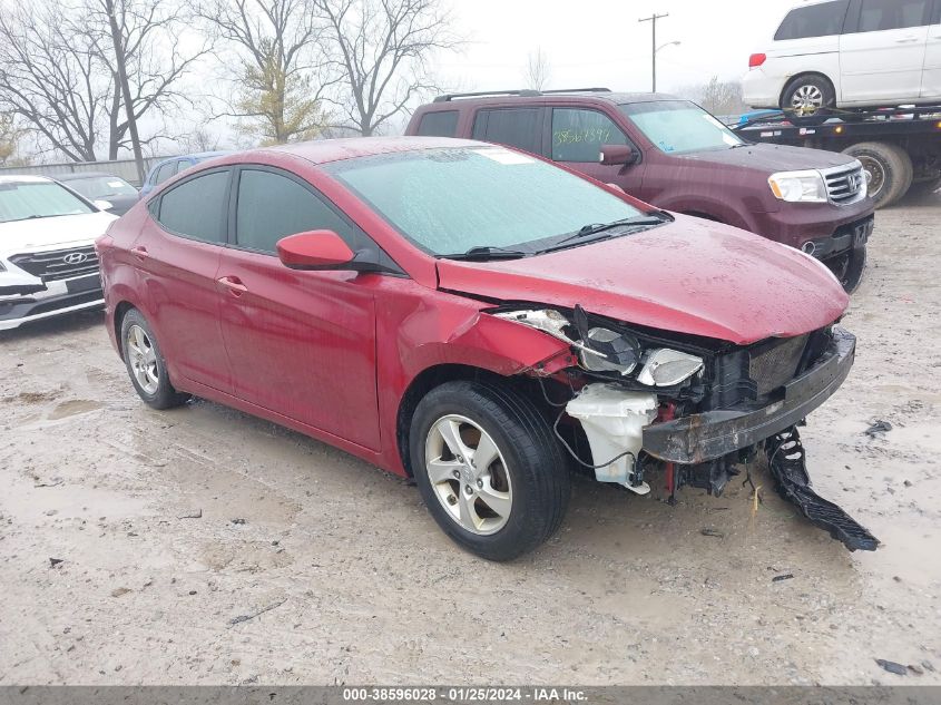 2015 HYUNDAI ELANTRA SE/SPORT/LIMITED - 5NPDH4AE2FH567690