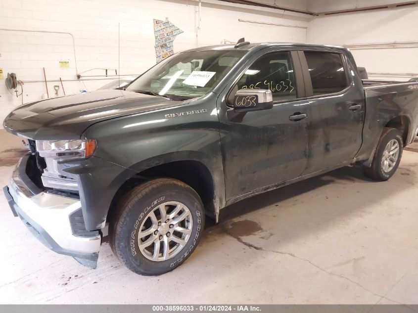 2020 CHEVROLET SILVERADO 1500 4WD  SHORT BED LT - 3GCUYDED0LG258256
