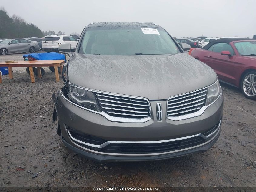 2016 LINCOLN MKX SELECT - 2LMTJ6KR7GBL29361