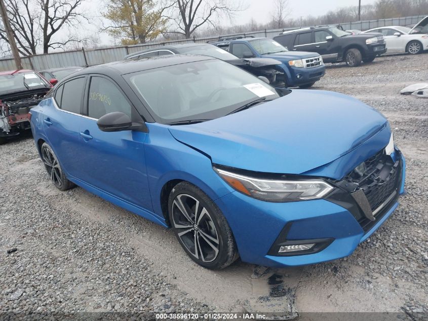 2022 NISSAN SENTRA SR XTRONIC CVT - 3N1AB8DV0NY302620