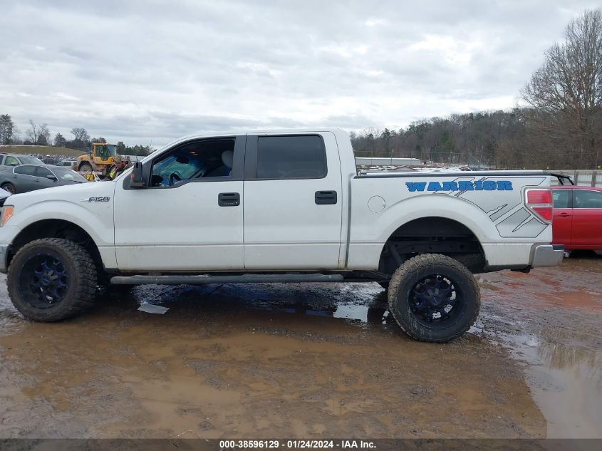 2013 FORD F-150 XLT - 1FTFW1EF7DKF99887