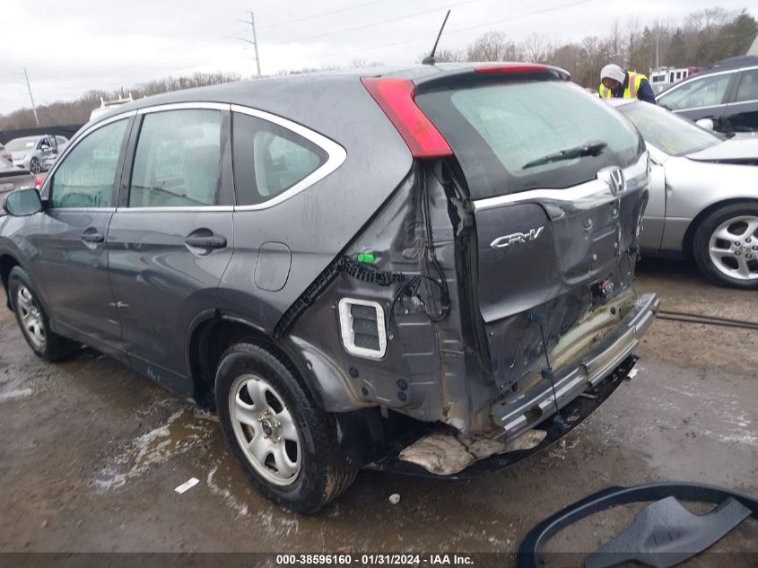 2016 HONDA CR-V LX - 2HKRM3H32GH558179