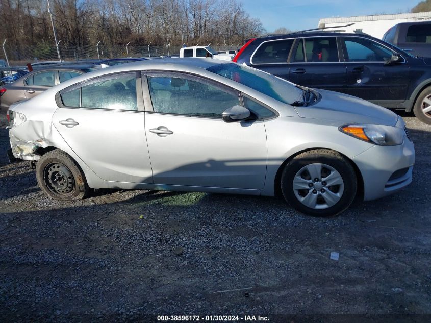 2015 KIA FORTE LX - KNAFX4A61F5417507