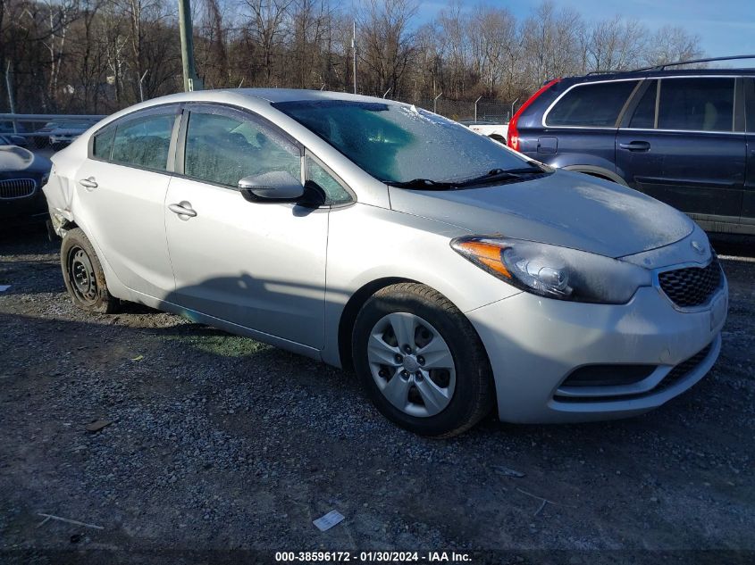 2015 KIA FORTE LX - KNAFX4A61F5417507