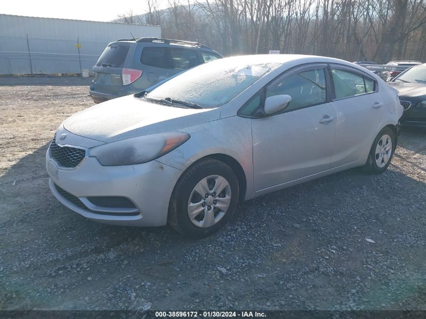 2015 KIA FORTE LX - KNAFX4A61F5417507