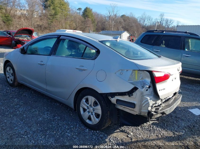 2015 KIA FORTE LX - KNAFX4A61F5417507