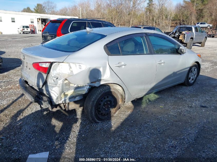 2015 KIA FORTE LX - KNAFX4A61F5417507